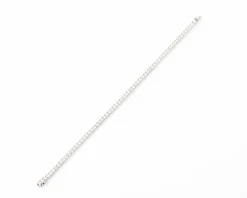 Bracelet Rivière en Or gris orné de diamant