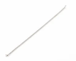 Bracelet Rivière en Or gris orné de diamant