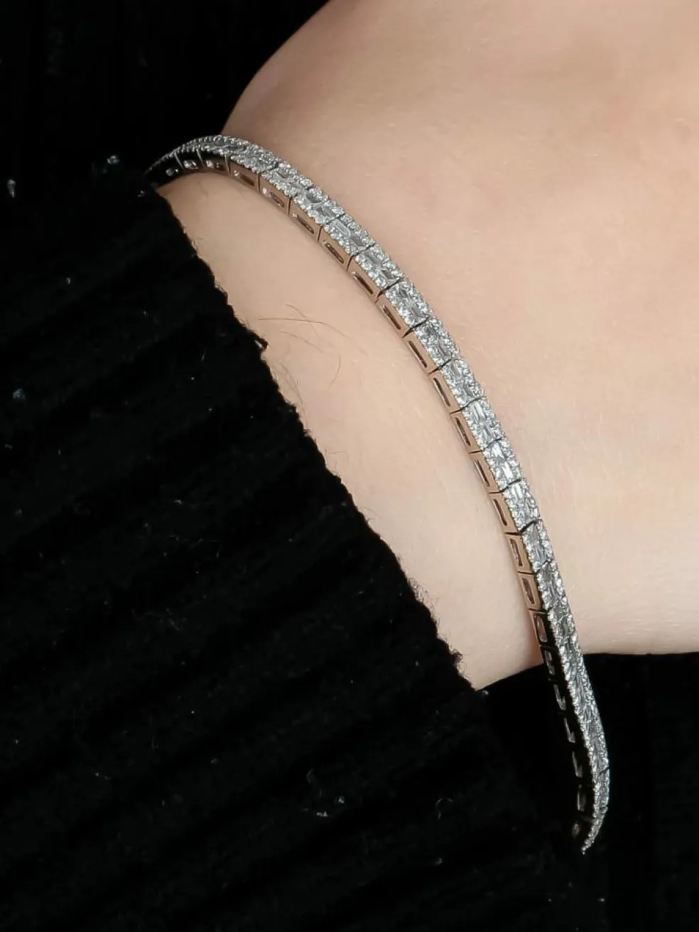 BRACELET RIVIÈRE OR & DIAMANTS