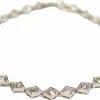 Bracelet Rivière Or blanc et diamants