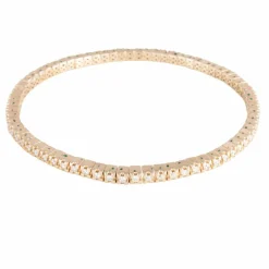 Bracelet Rivière Or jaune Diamants