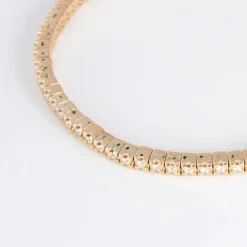 Bracelet Rivière Or jaune Diamants
