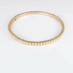 Bracelet Rivière Or jaune Diamants