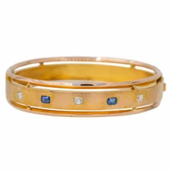 Bracelet Rétro Or jaune Diamant