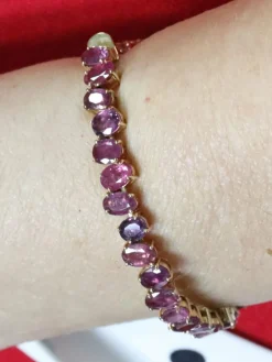 Bracelet Rubis Diamants