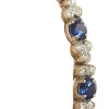 BRACELET SAPHIRS DIAMANTS