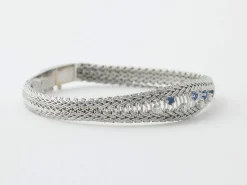 Bracelet saphirs diamants