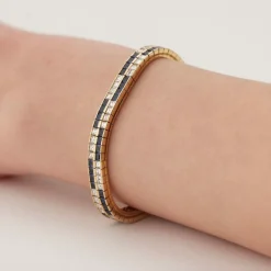 Bracelet saphirs et diamants