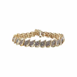 BRACELET "SAVAGE" OR & DIAMANTS