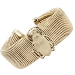 Bracelet scarabée vermeil
