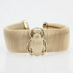 Bracelet scarabée vermeil