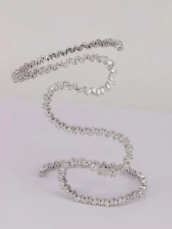 Bracelet serpent Or blanc Diamants