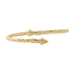 Bracelet serpent or jaune