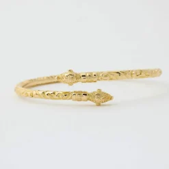 Bracelet serpent or jaune