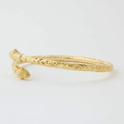 Bracelet serpent or jaune