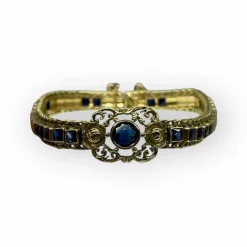 Bracelet spinelles bleus