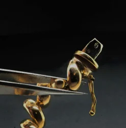 Bracelet Spirale Doré