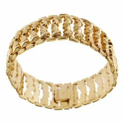 Bracelet Tank en or blanc