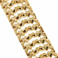 Bracelet Tank en or blanc