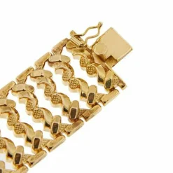 Bracelet Tank en or blanc
