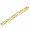 Bracelet Tank en or jaune