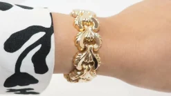 Bracelet Tank en or jaune
