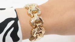 Bracelet Tank en or jaune