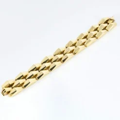 Bracelet Tank vintage 1940 or jaune