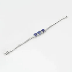 Bracelet Tanzanites Diamants