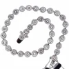 Bracelet « TENNIS » - Or blanc 18 carats