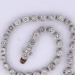 Bracelet « TENNIS » - Or blanc 18 carats