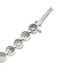 Bracelet tennis avec diamants