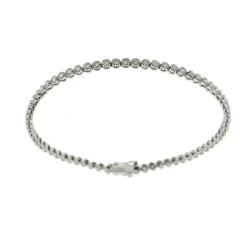 Bracelet tennis avec diamants de 2,76 ct