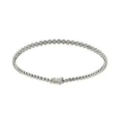 Bracelet tennis avec diamants de 2,76 ct