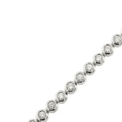 Bracelet tennis avec diamants