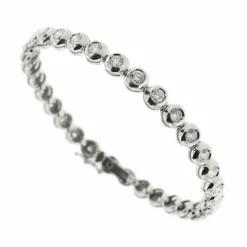 Bracelet tennis avec diamants
