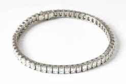 Bracelet Tennis Diamants Platine