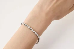 Bracelet tennis diamants 3.40ct