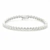 Bracelet tennis en or blanc 2,30 ct