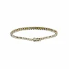 Bracelet tennis en quartz citrine et diamant