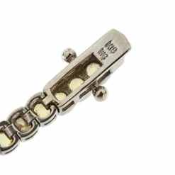 Bracelet tennis en quartz citrine et diamant