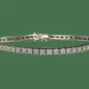 BRACELET TENNIS OR BLANC DIAMANTS 5CTS