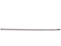 Bracelet Tennis Or blanc Diamants