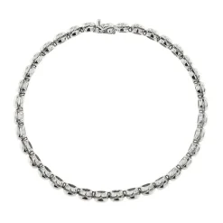 Bracelet tennis Or blanc Diamants
