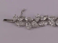Bracelet Tennis Or blanc Diamants