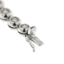 Bracelet tennis Or blanc Diamants