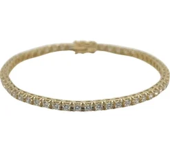 Bracelet Tennis Or Jaune Diamants