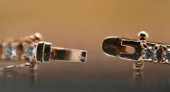 Bracelet Tennis Or Rose Diamants