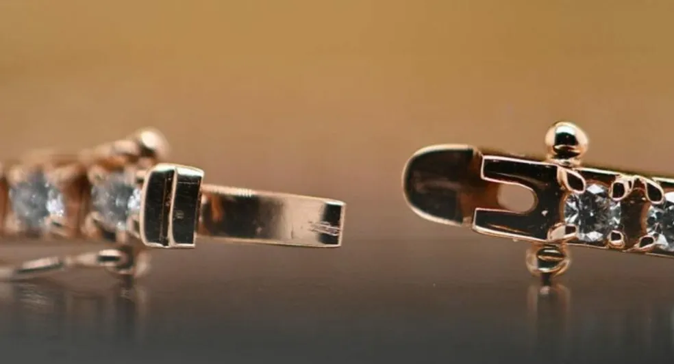 Bracelet Tennis Or Rose Diamants