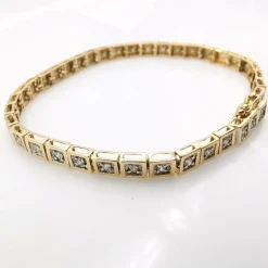 Bracelet tennis ou diamants